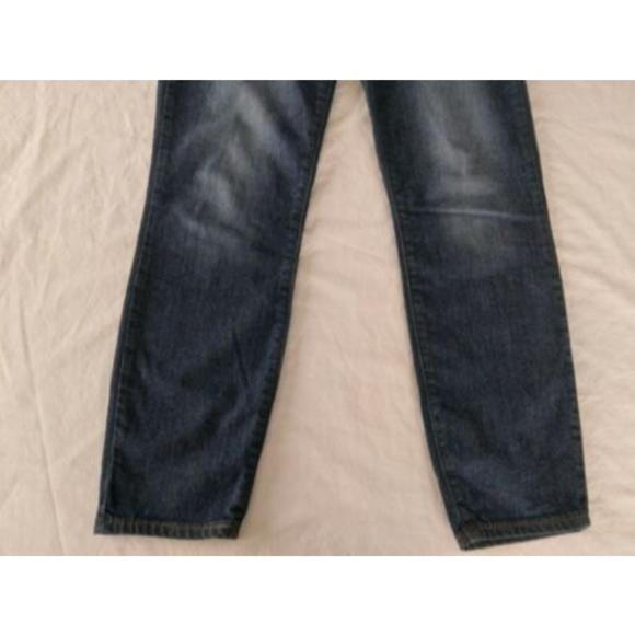 Gap 1969 True Skinny Jeans Cropped Stretch Mid Rise Dark Indigo Womens Size 28 - Picture 3 of 9